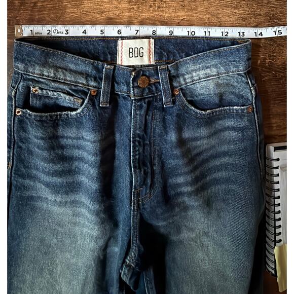 BDG Urban Outfitters high rise baggy jeans "Cowboy Jean" size 25 - Picture 6 of 9